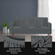 Premium Non-Slip Stretch Velvet-Touch Sofa Covers